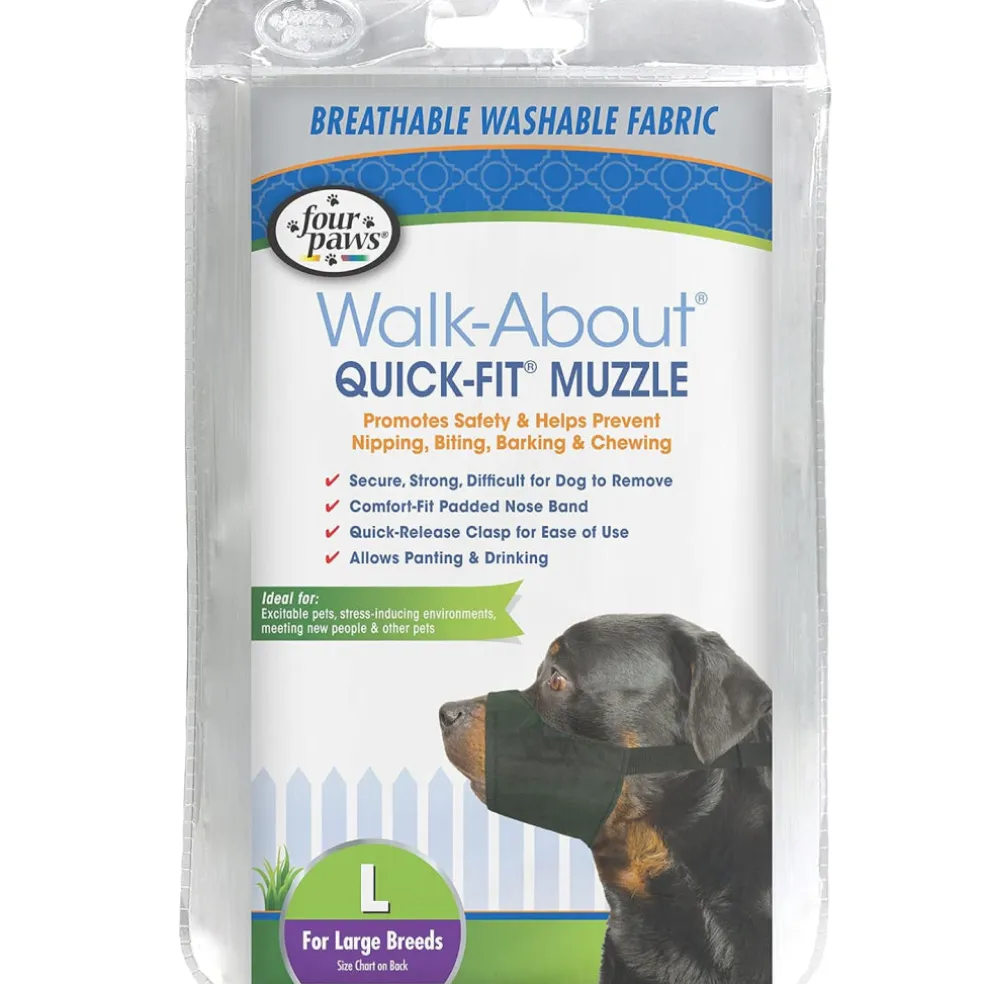 Four Paws Quick-Fit Muzzle For Dogs