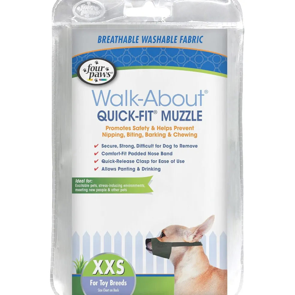 Four Paws Quick-Fit Muzzle For Dogs