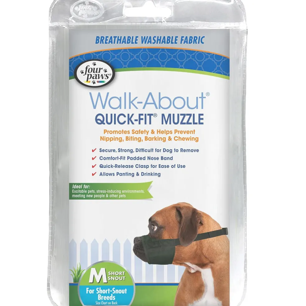 Four Paws Quick-Fit Muzzle For Dogs