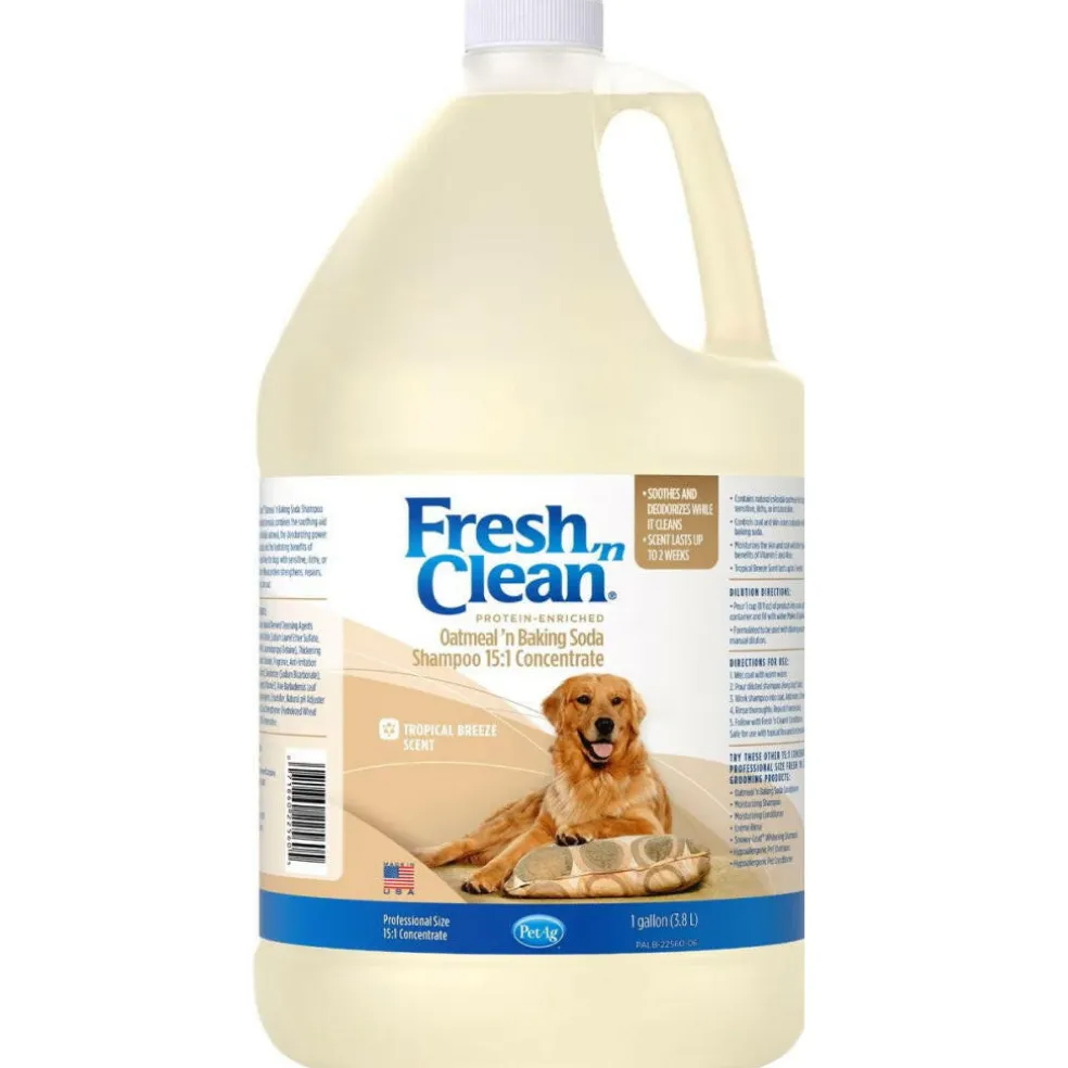 Fresh 'n Clean Oatmeal 'N Baking Soda Shampoo Concentrate for Dogs (Gallon)