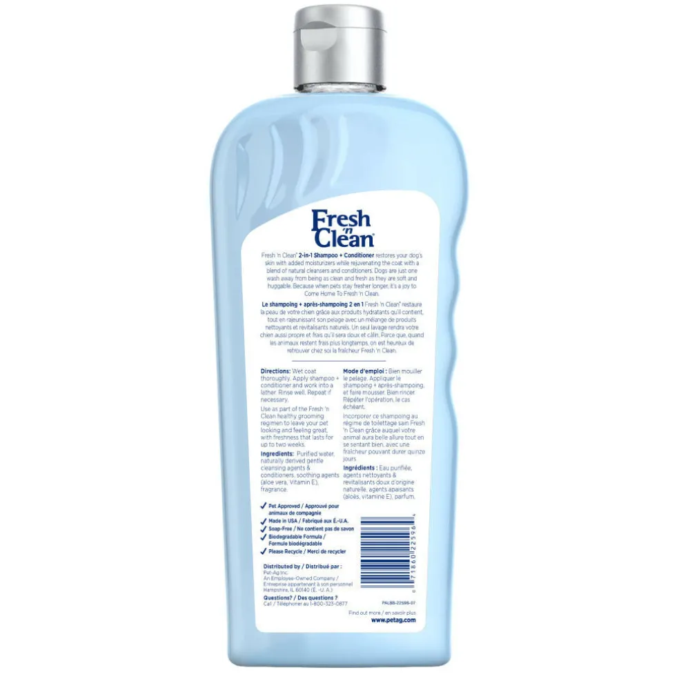 Fresh 'n Clean Protein Infused 2-in-1 Oatmeal Shampoo & Conditioner (18 oz)