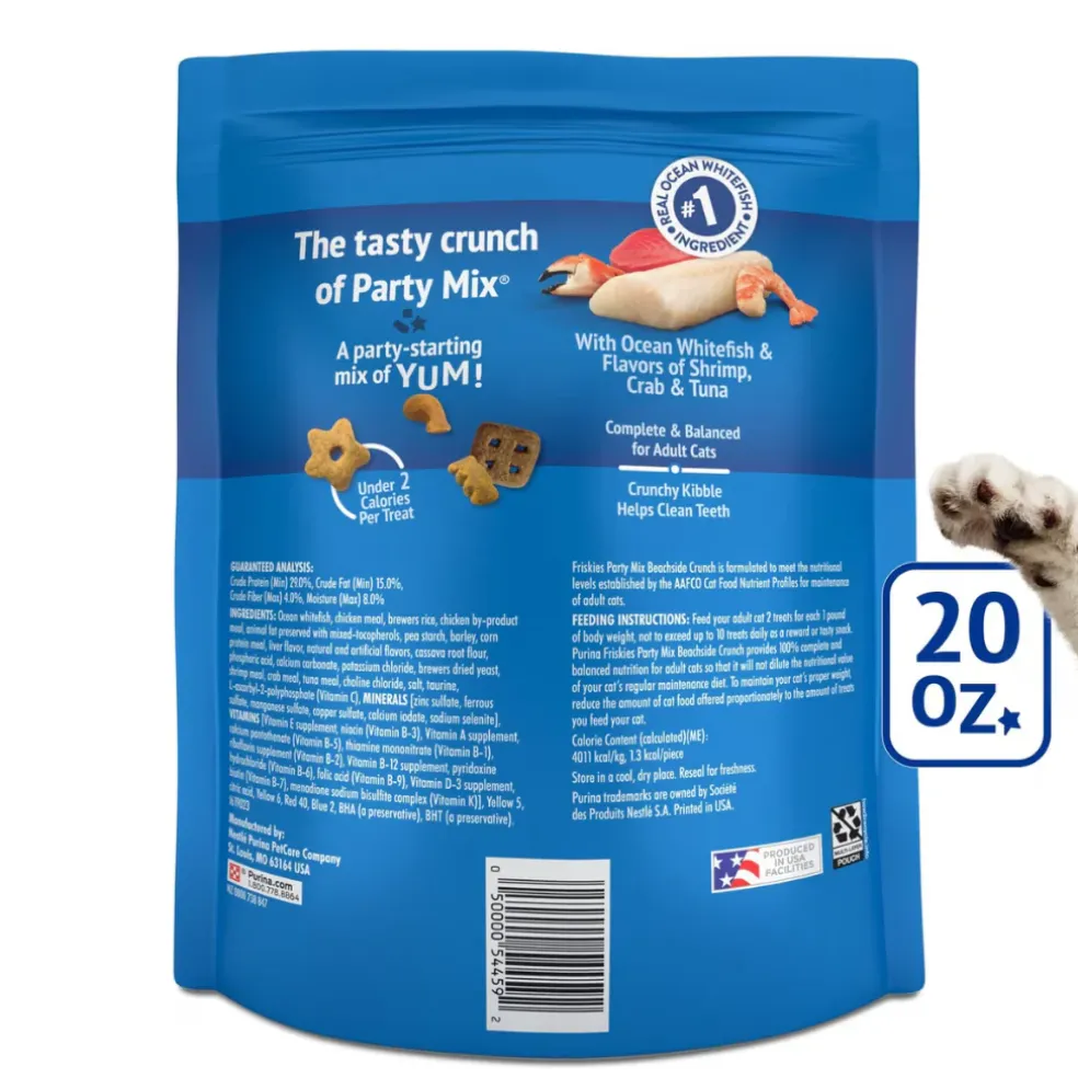 Friskies Party Mix Beachside Crunch Cat Treats