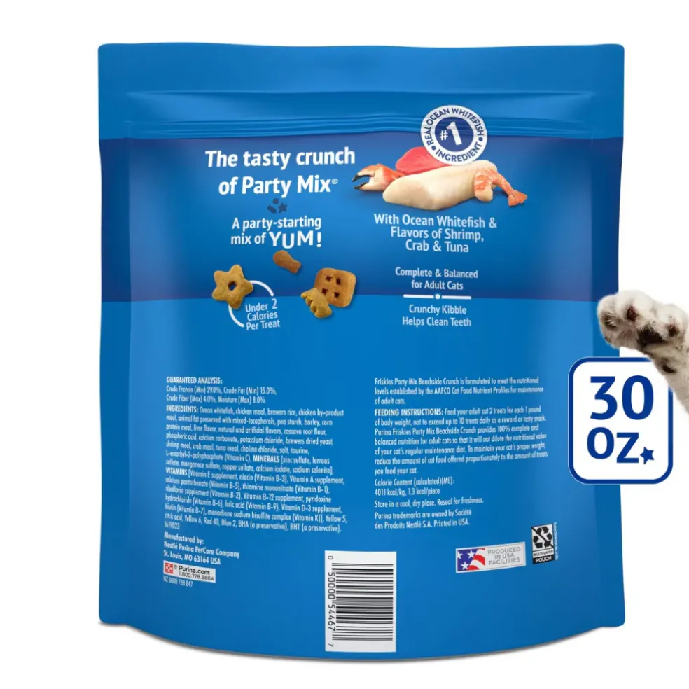 Friskies Party Mix Beachside Crunch Cat Treats