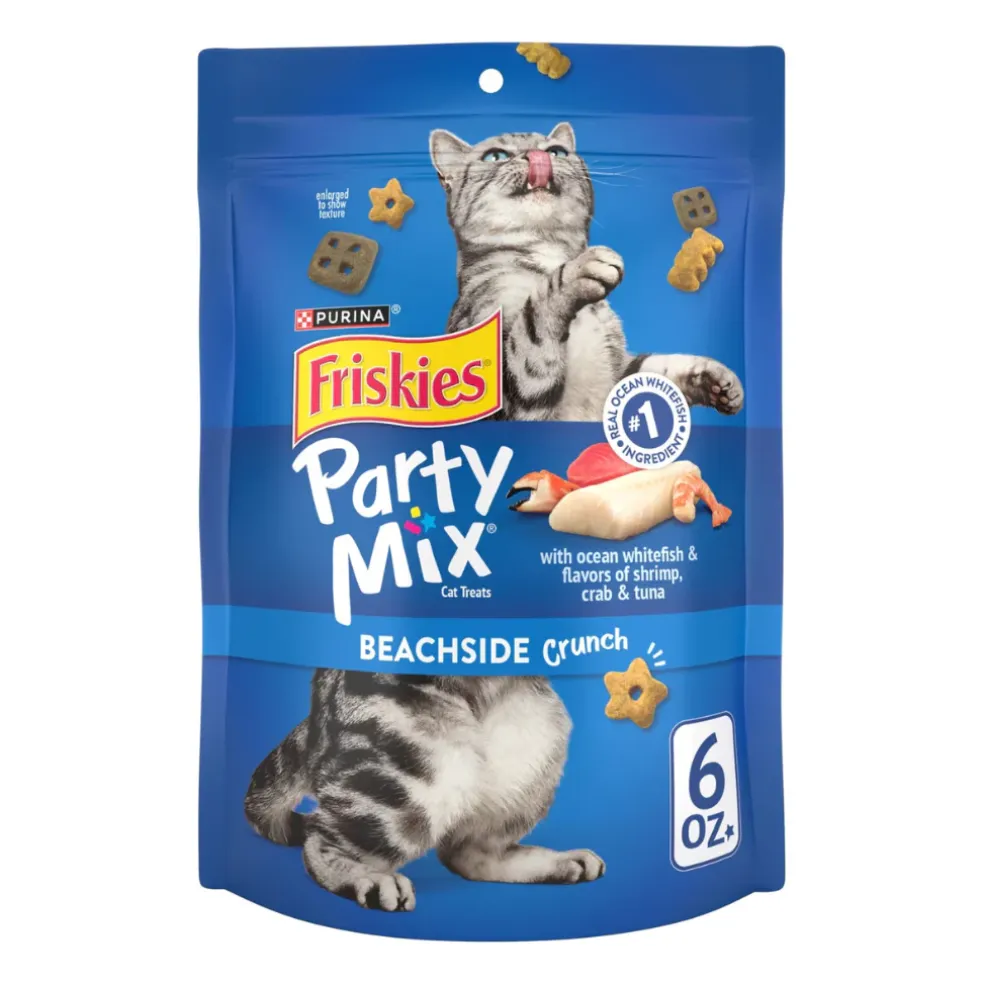 Friskies Party Mix Beachside Crunch Cat Treats