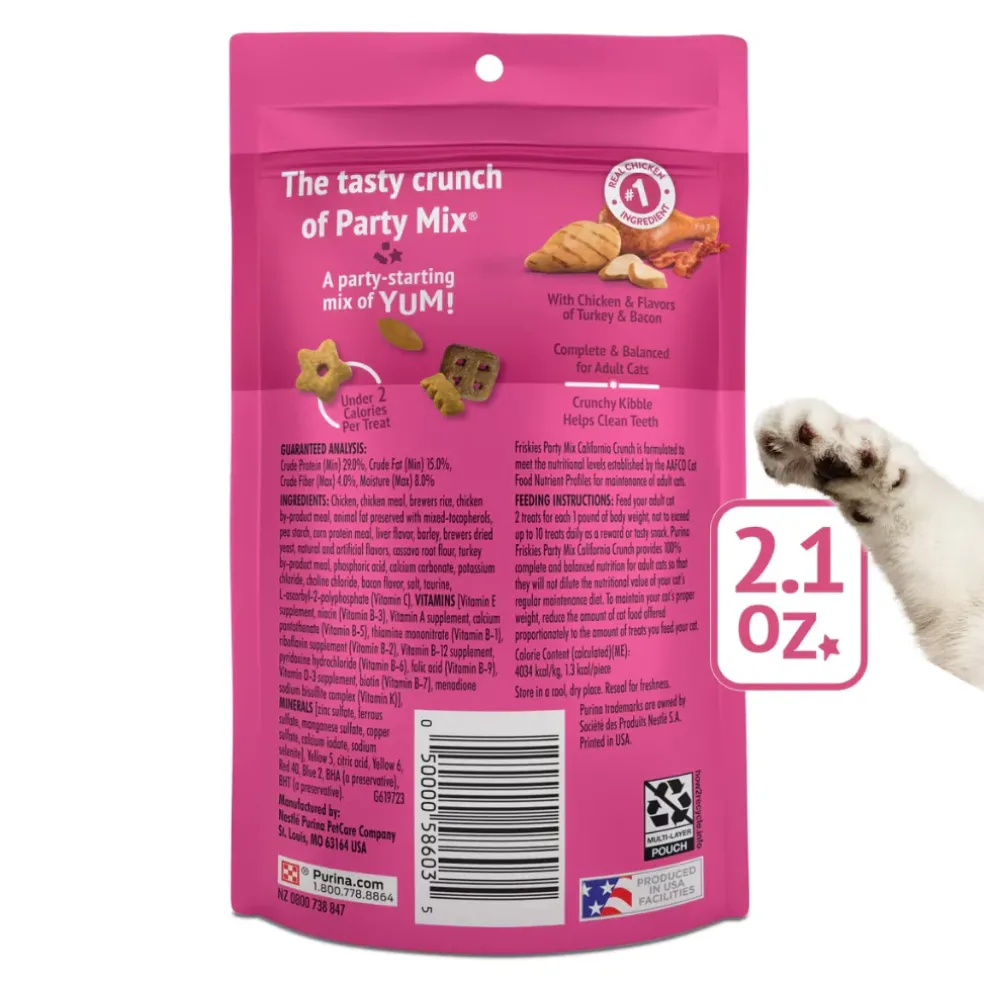 Friskies Party Mix California Crunch Cat Treats