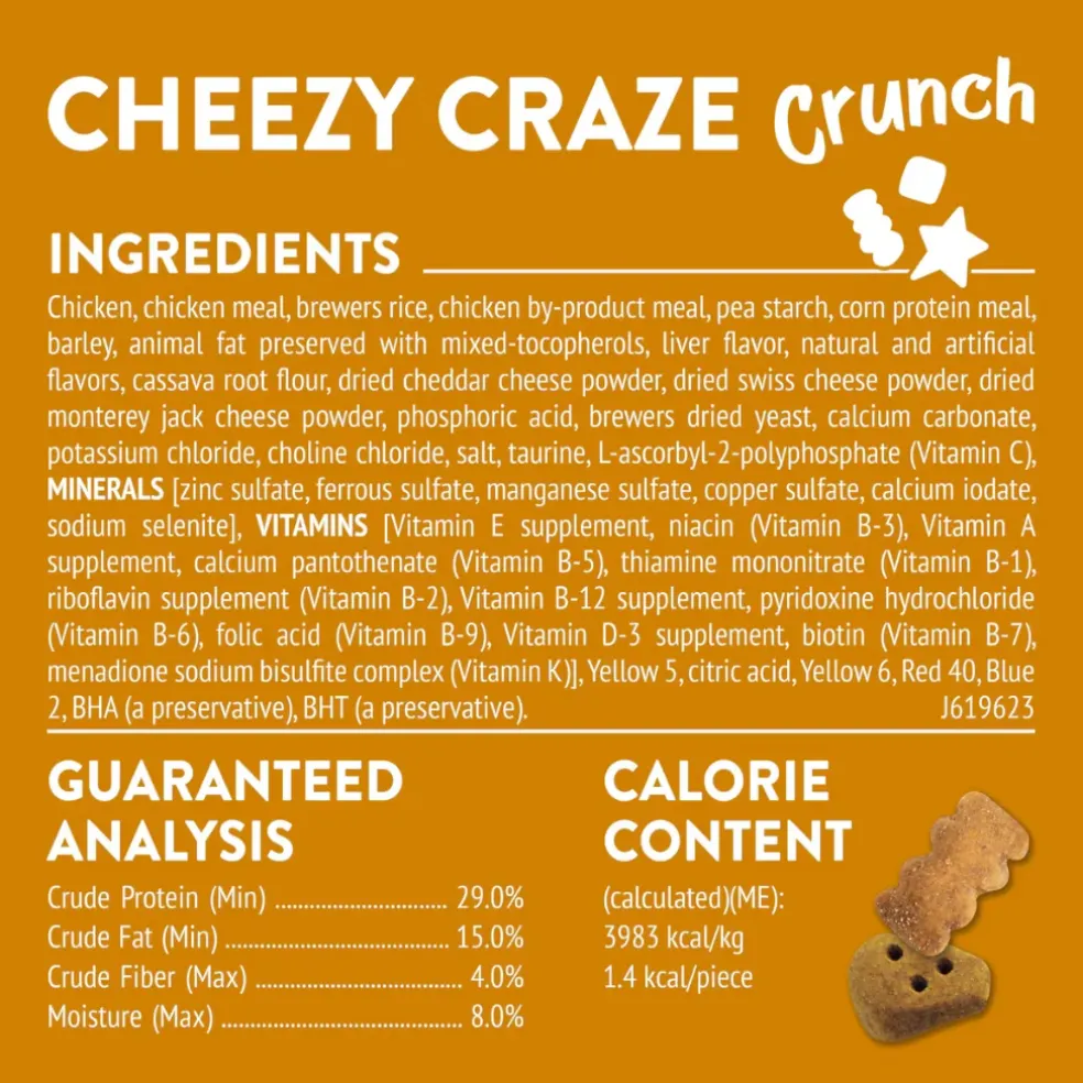 Friskies Party Mix Cheezy Craze Crunch Cat Treats