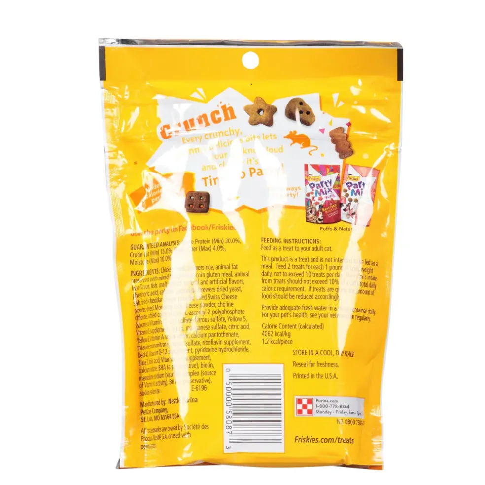 Friskies Party Mix Cheezy Craze Crunch Cat Treats