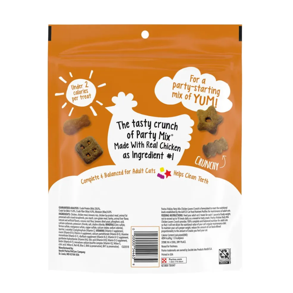 Friskies Party Mix Chicken Lovers Crunch Cat Treats (20oz)