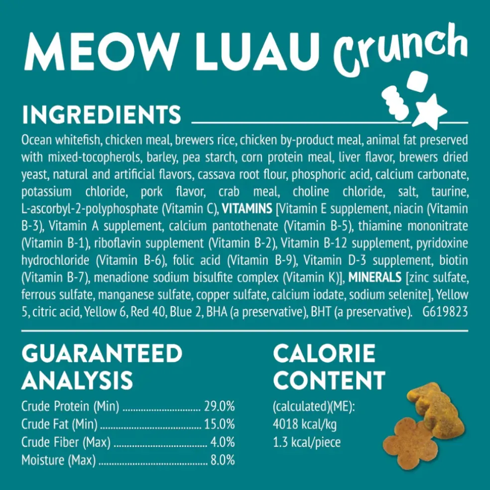 Friskies Party Mix Meow Luau Crunch Cat Treats (2.1 oz)