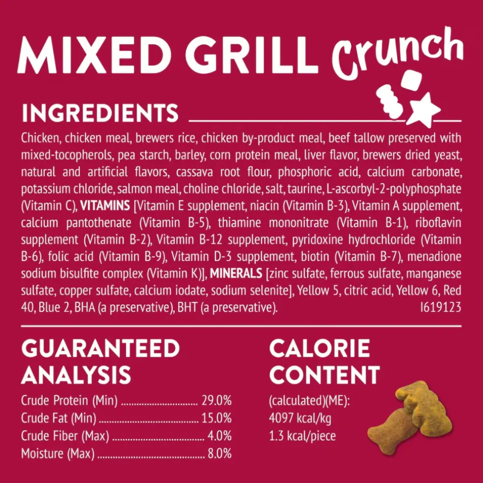Friskies Party Mix Mixed Grill Crunch Cat Treats