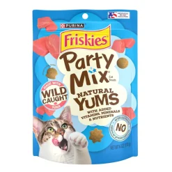 Friskies Party Mix Natural Yums Wild Caught Tuna Cat Treats (6 oz)