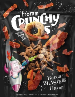 Fromm Crunchy Os Bacon Blasters Flavor Dog Treats