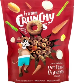 Fromm Crunchy O's Dog Pot Roast Punchers Flavor Treats