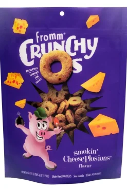 Fromm Crunchy O's Dog Smokin' CheesePlosions Flavor Treats