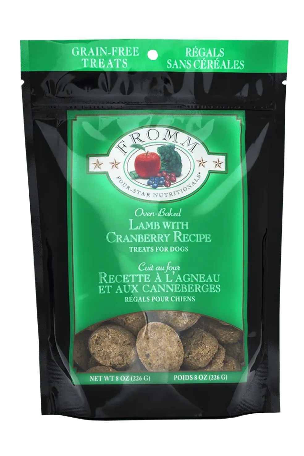 Fromm Four Star Lamb with Cranberry Dog Treats 8 oz