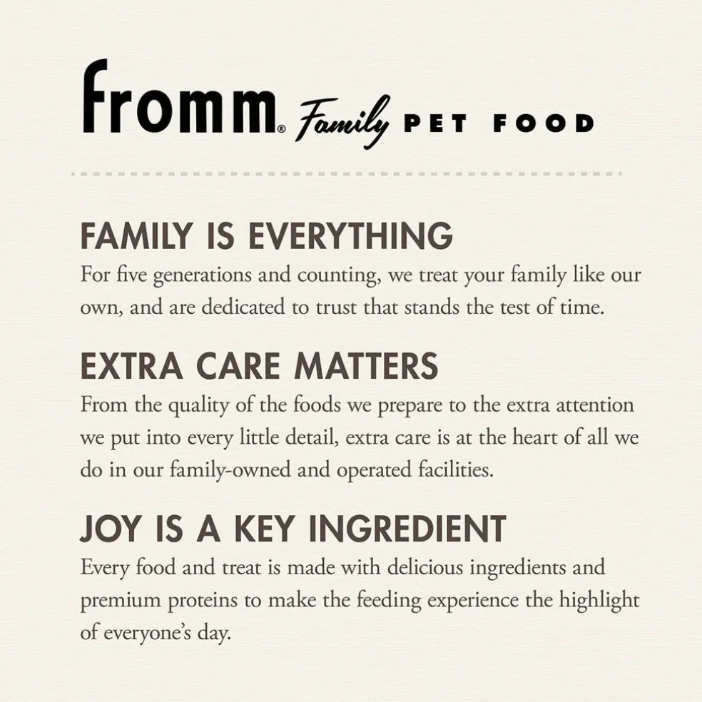Fromm Four Star Oven-Baked Chicken with Peas & Carrots Recipe Treats for Dogs, 8-oz