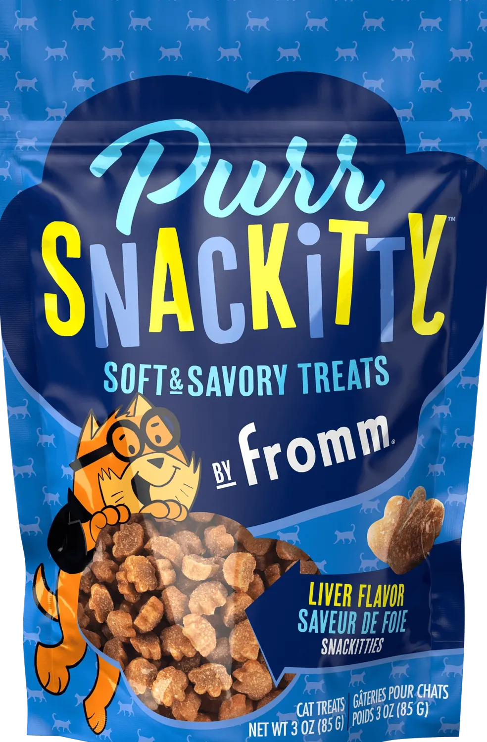 Fromm Purr Snackitty Soft & Savory Cat Treats, 3-oz
