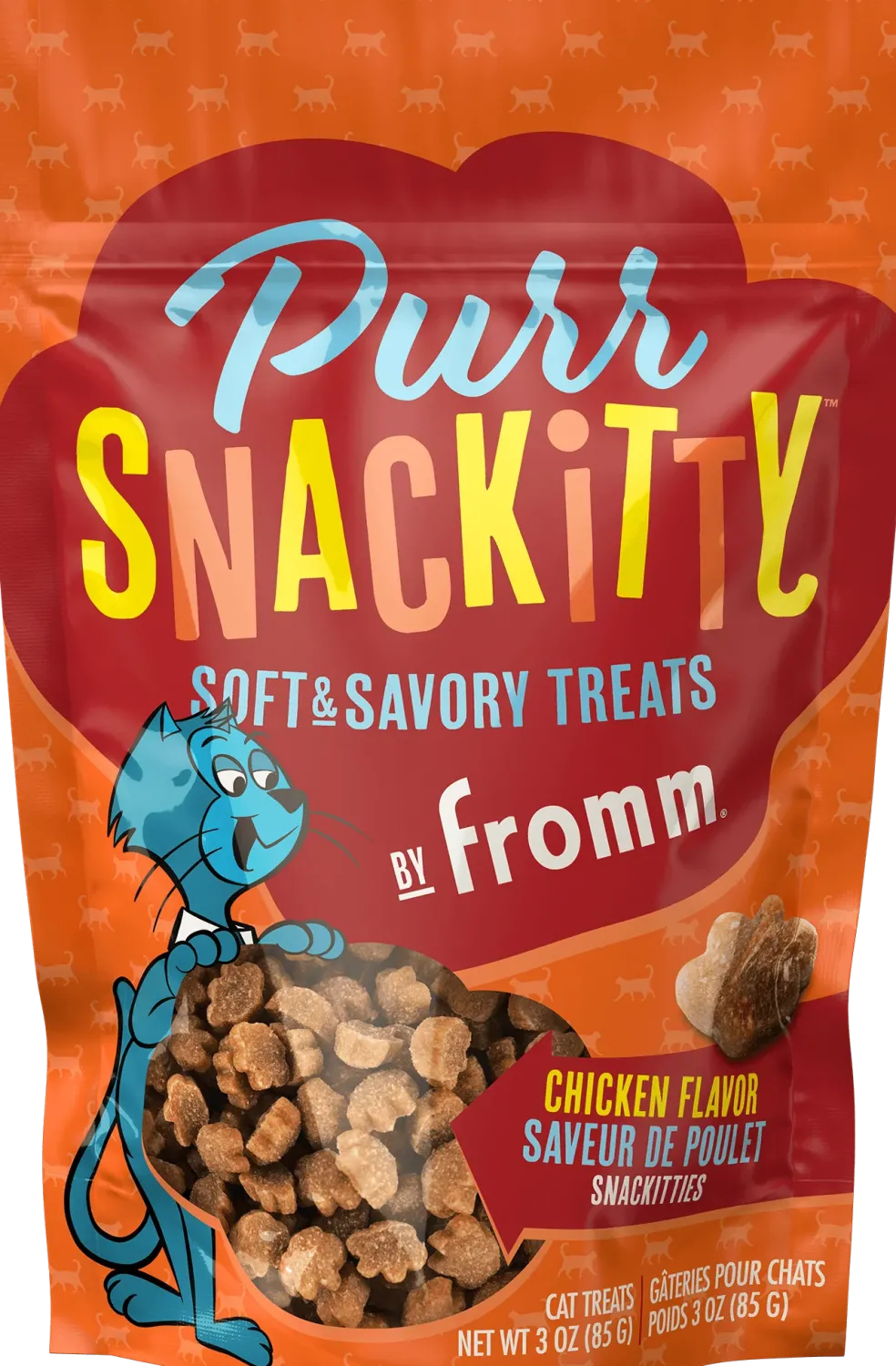 Fromm Purr Snackitty Soft & Savory Cat Treats, 3-oz