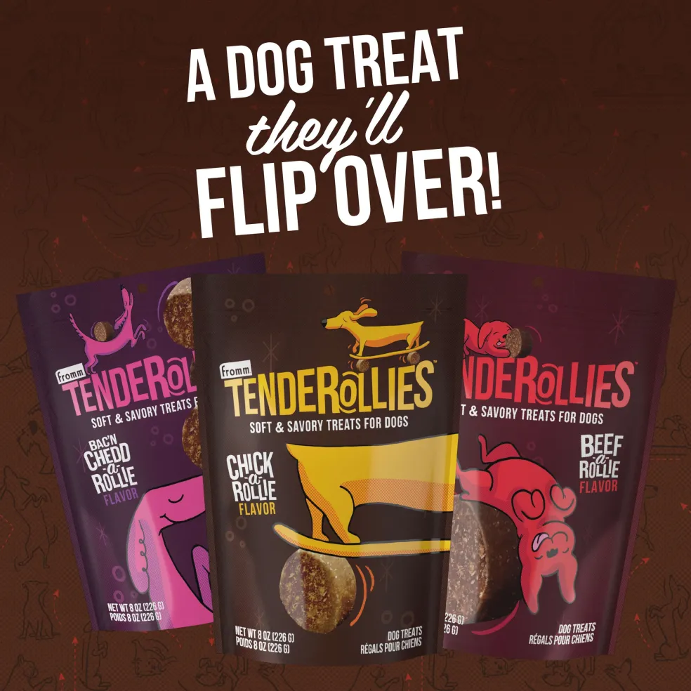Fromm Tenderollies Soft & Savory Treats for Dogs, 8-oz