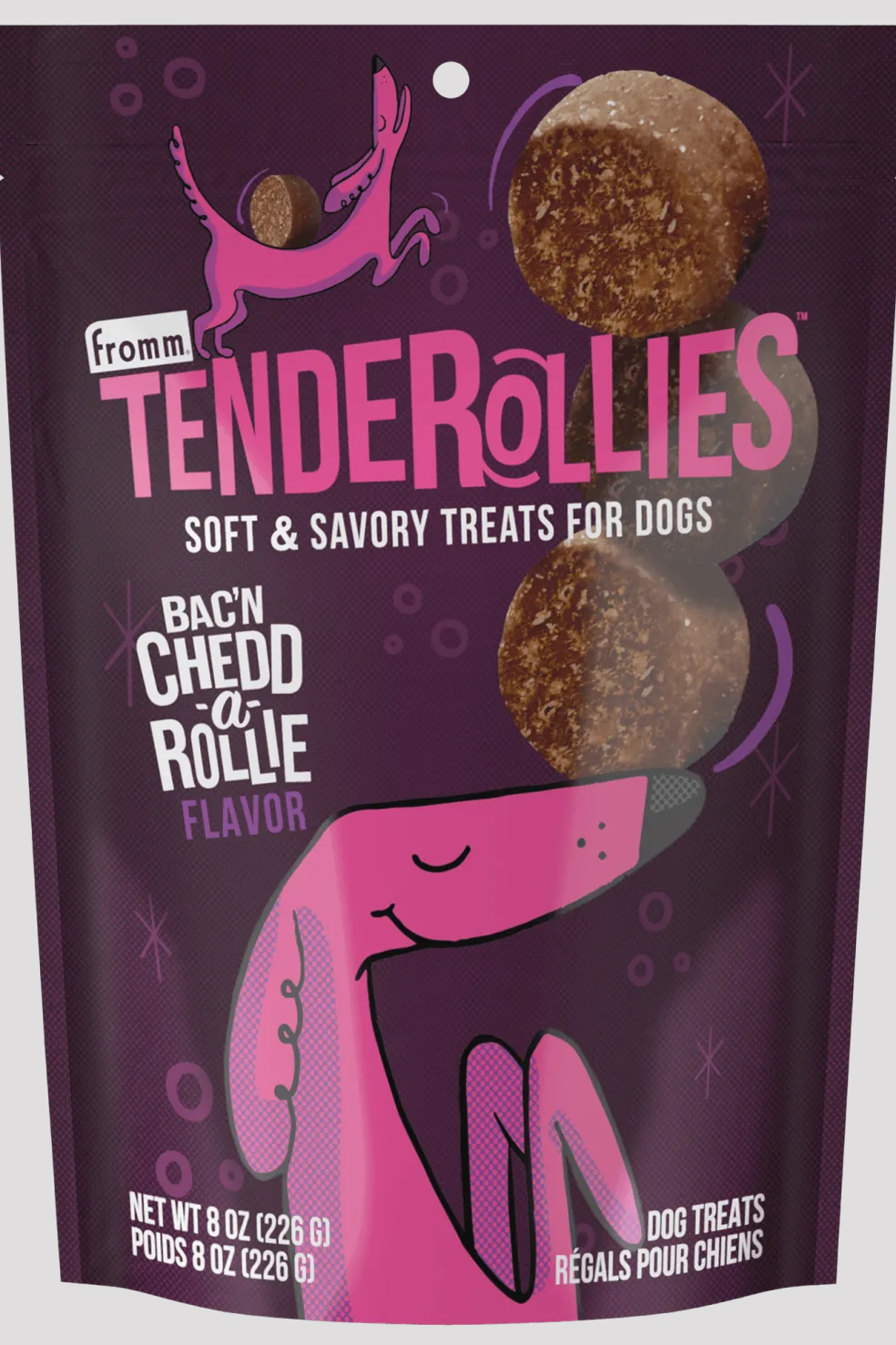 Fromm Tenderollies Soft & Savory Treats for Dogs, 8-oz