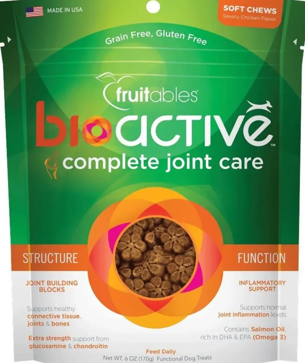 Fruitables BioActive Complete Joint Care Soft Chew Dog Treats (6 oz)
