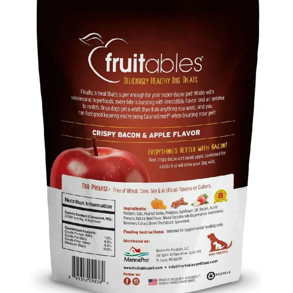 Fruitables Crispy Bacon & Apple Crunchy Dog Treats