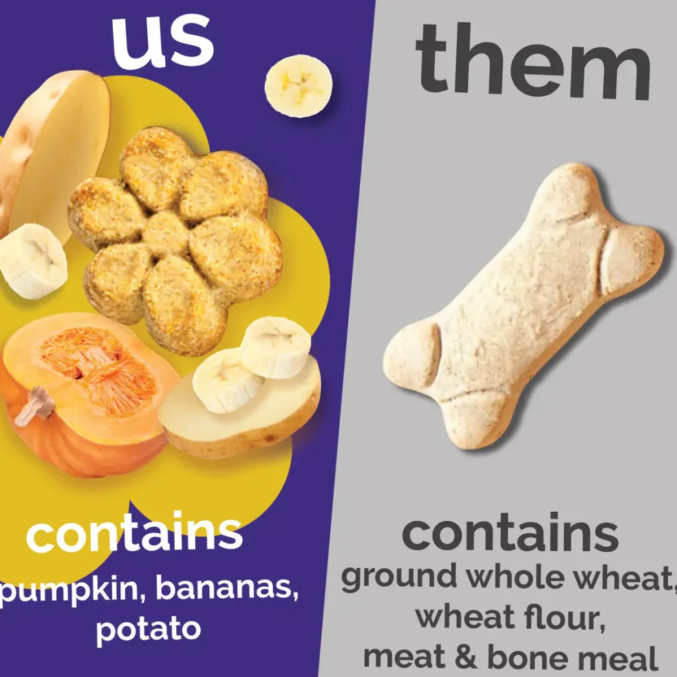 Fruitables Dog Treats Pumpkin & Banana Flavor (7 oz)