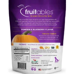 Fruitables Pumpkin & Blueberry Flavor Crunchy Dog Treats
