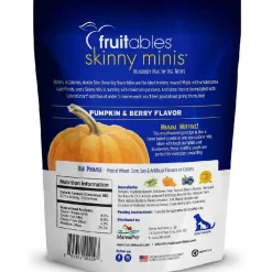 Fruitables Skinny Minis Pumpkin & Berry Flavor Dog Treats