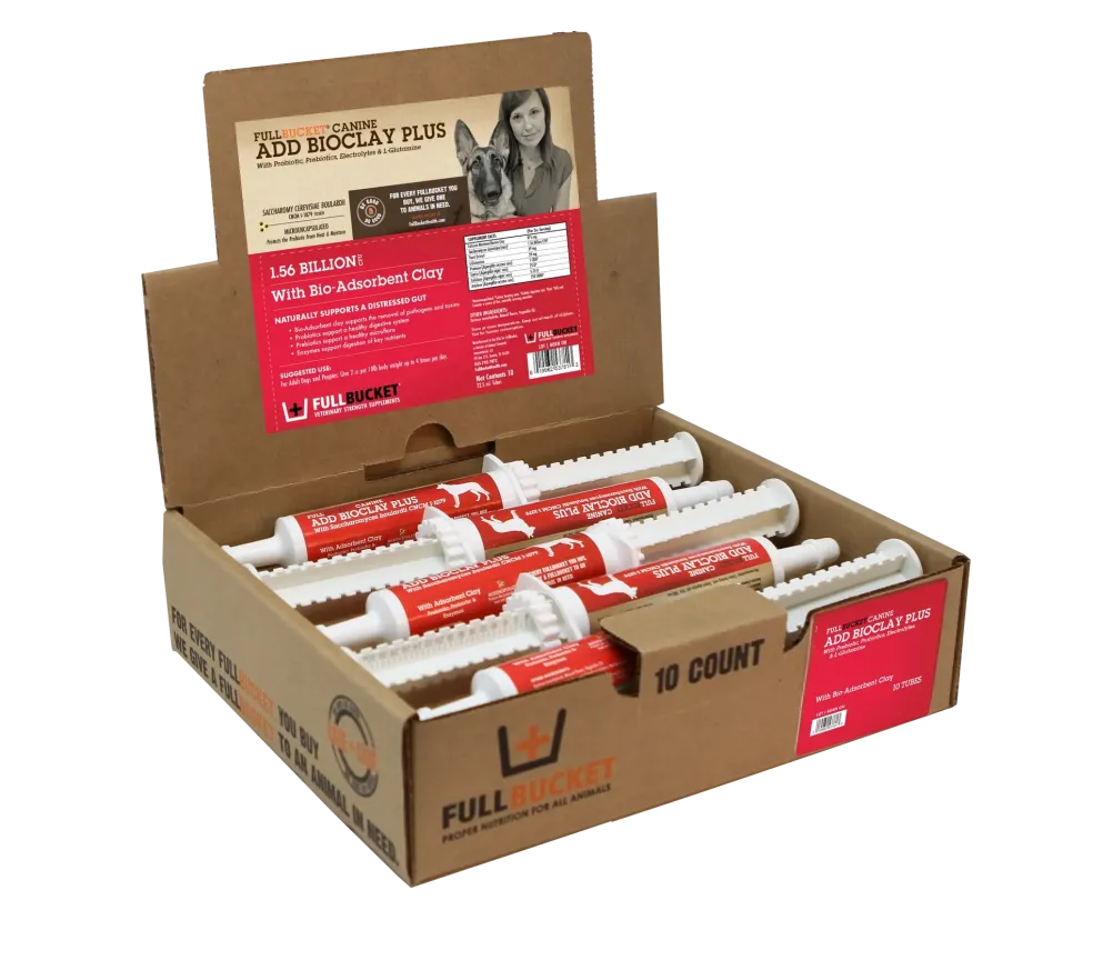 Fullbucket Canine ADD BioClay Plus (10 tubes)
