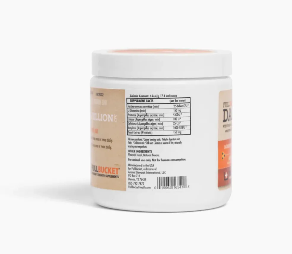 Fullbucket Canine Daily Dog Kennel Size (435g, 150 servings)