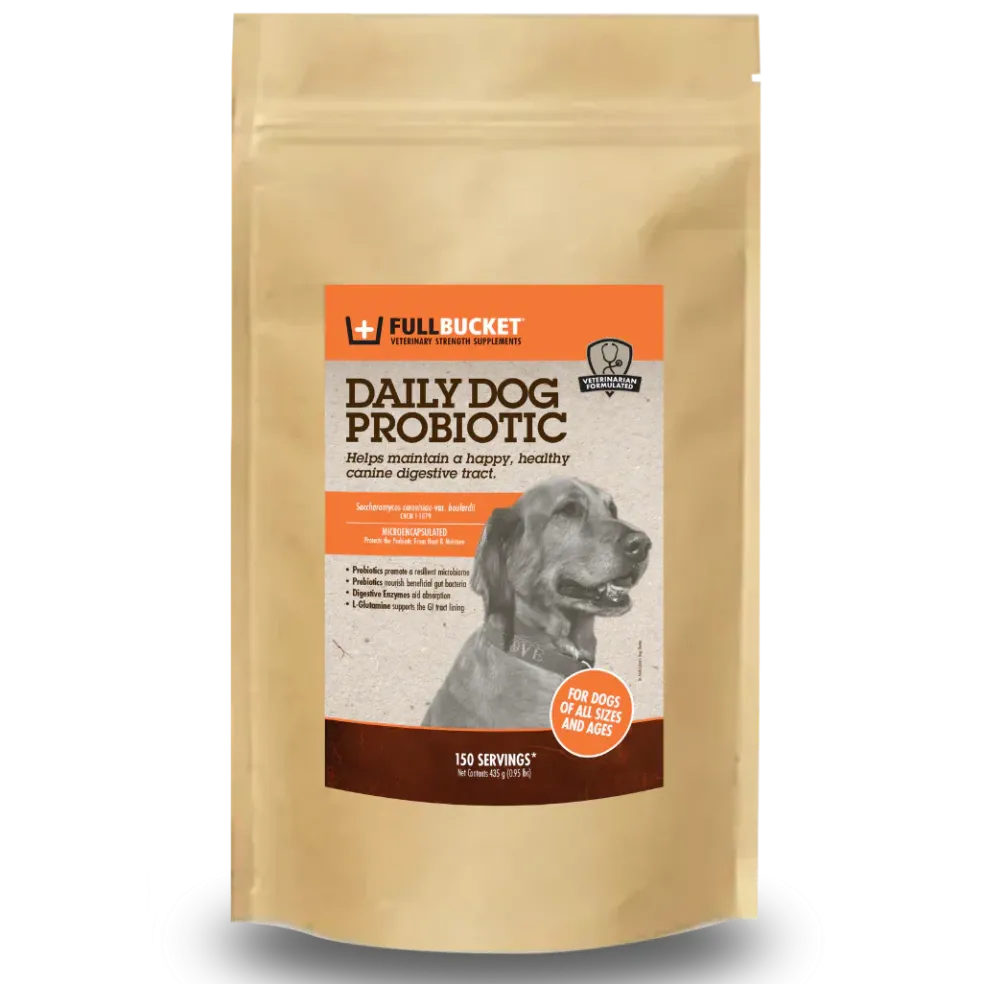 Fullbucket Canine Daily Dog Kennel Size (435g, 150 servings)