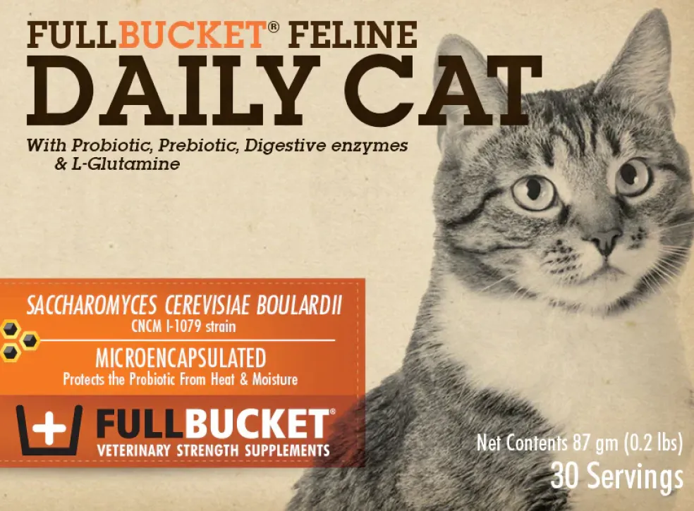Fullbucket Daily Cat Probiotic Powder (87g, 30 servings)