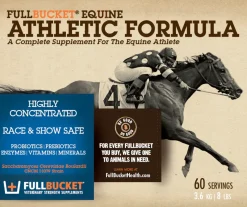 FullBucket Equine Athletic Formula (8 lb, 60 servings)