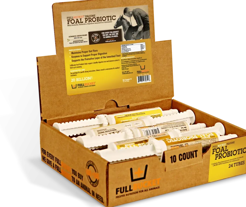Fullbucket Foal Probiotic Paste (10 tube)