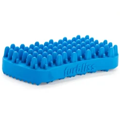 Furbliss Brush Blue Small Pets with Short Hair Deshedding, Massaging, Bathing & Grooming For Dogs & Cats