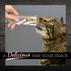 Fussie Cat Chicken with Chicken Liver Puree Lickable Cat Treats, 0.5-oz x 4-tubes