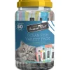 Fussie Cat 10 Flavors Variety Lickable Cat Treats, 0.5-oz tube, 50 count