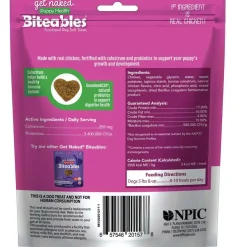Get Naked Biteables Functional Real Chicken Recipe Puppy Treats, 6-oz bag