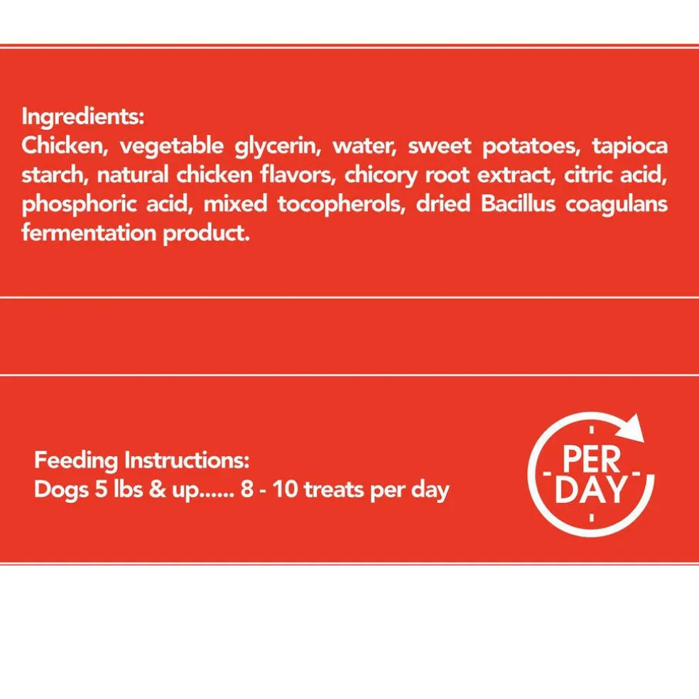 Get Naked Biteables Functional Digestive Health Real Chicken Recipe Dog Treats, 6-oz bag
