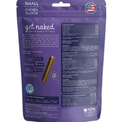 Get Naked Digestive Health Grain-Free Dental Stick Dog Treats, Small, 18 count