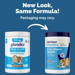 Glandex Anal Gland Support Peanut Butter Soft Chews for Dogs