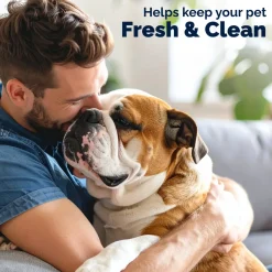 Glandex Anal Rear End Gland Hygienic Pet Wipes for Cats and Dogs