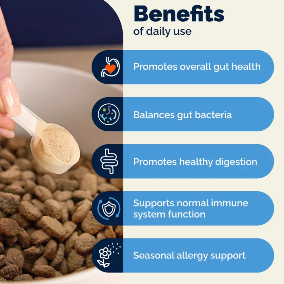 Glandex Daily Prebiotic & Probiotic Powder for Cats, Tuna Flavor, 4 oz