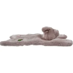 GoDog Barnyard Flats Pig Durable Squeaky Plush Dog Toy, Large