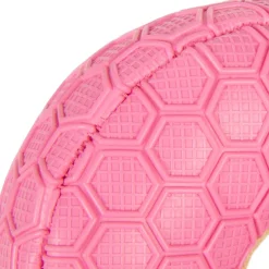 GoDog Tough N Texture Donut Dog Toy, Pink, 5