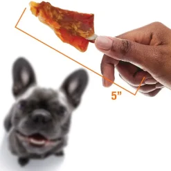 Good 'N' Fun Triple Flavor Wings Dog Treats, Beef, Pork & Chicken (12 oz)