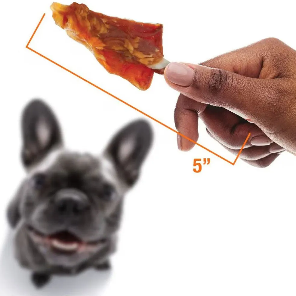 Good 'N' Fun Triple Flavor Wings Dog Treats, Beef, Pork & Chicken (12 oz)