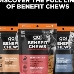 Go! Solutions Benefit Chews Skin + Coat Care Lamb Recipe Soft & Chewy Treats for Dogs (6 oz)