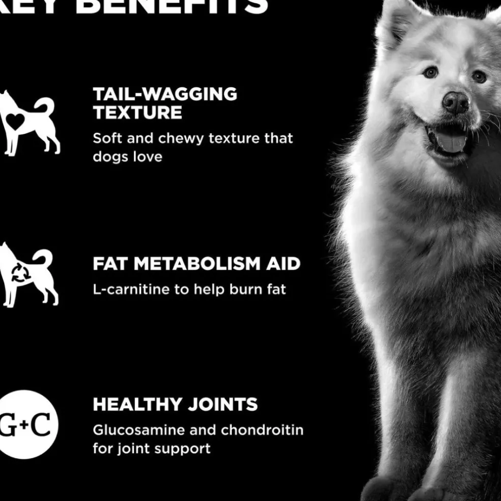 Go! Solutions Benefit Chews Weight Management + Joint Care Chicken Recipe Soft & Chewy Treats for Dogs (6 oz)